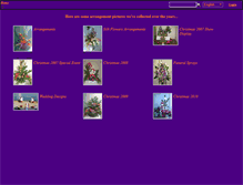 Tablet Screenshot of gallery.lizsflowers.com